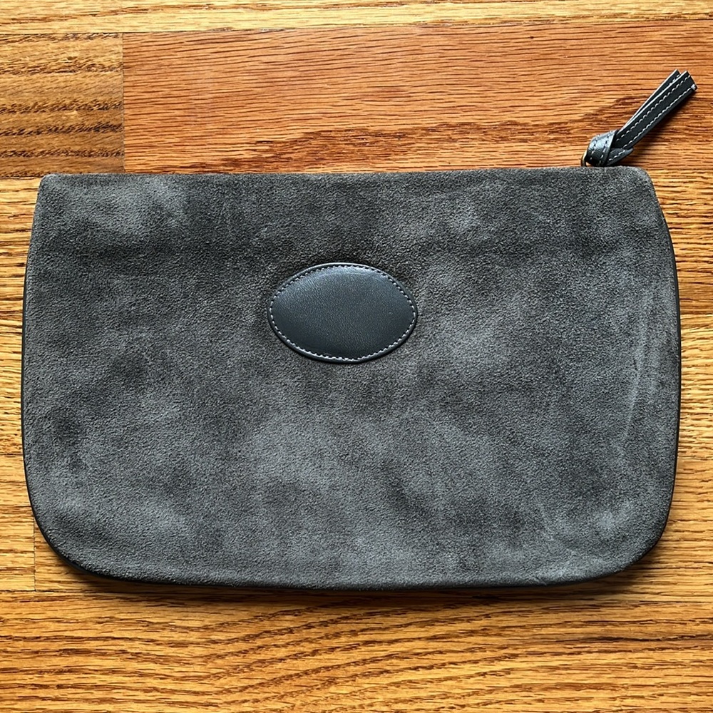 Erik for Holiner Suede Clutch Bag